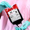 Blood bag for blood transfusion